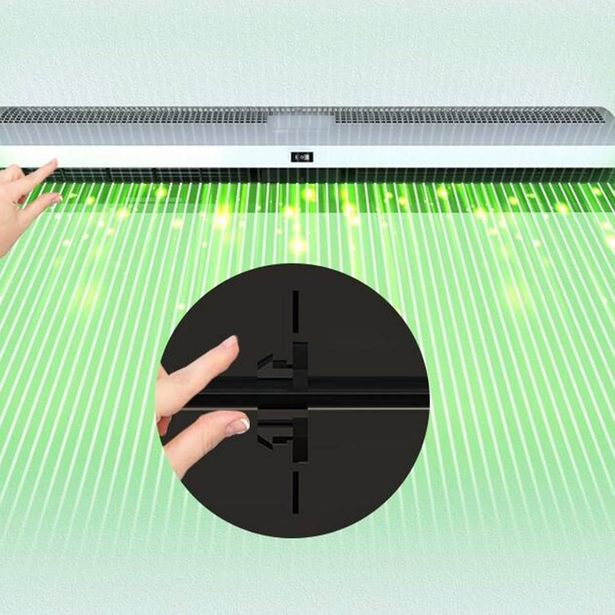 Wall-mounted Air Curtain Fan G2577