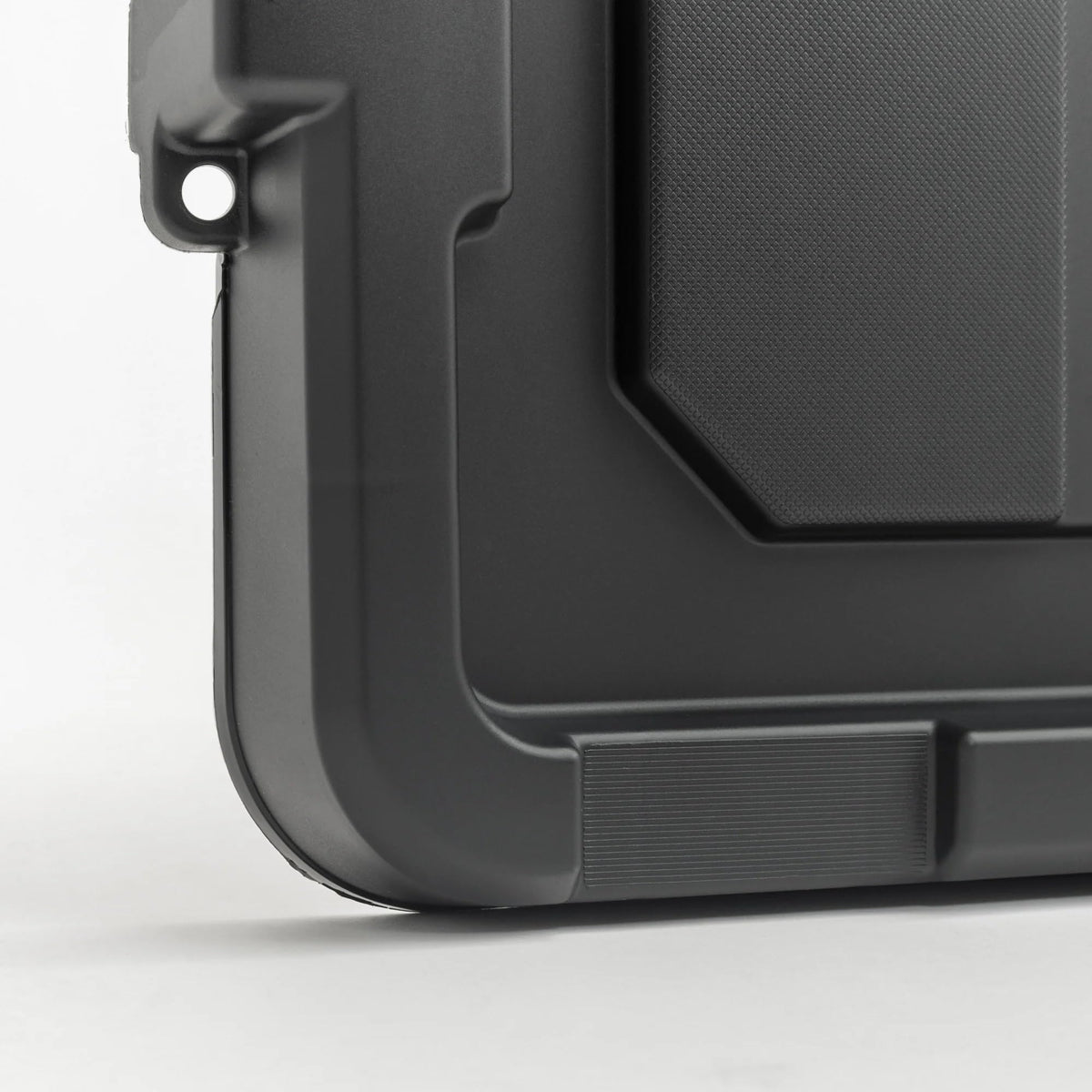 Heavy Duty Plastic Storage Bins with Lockable Lids, Black G2751