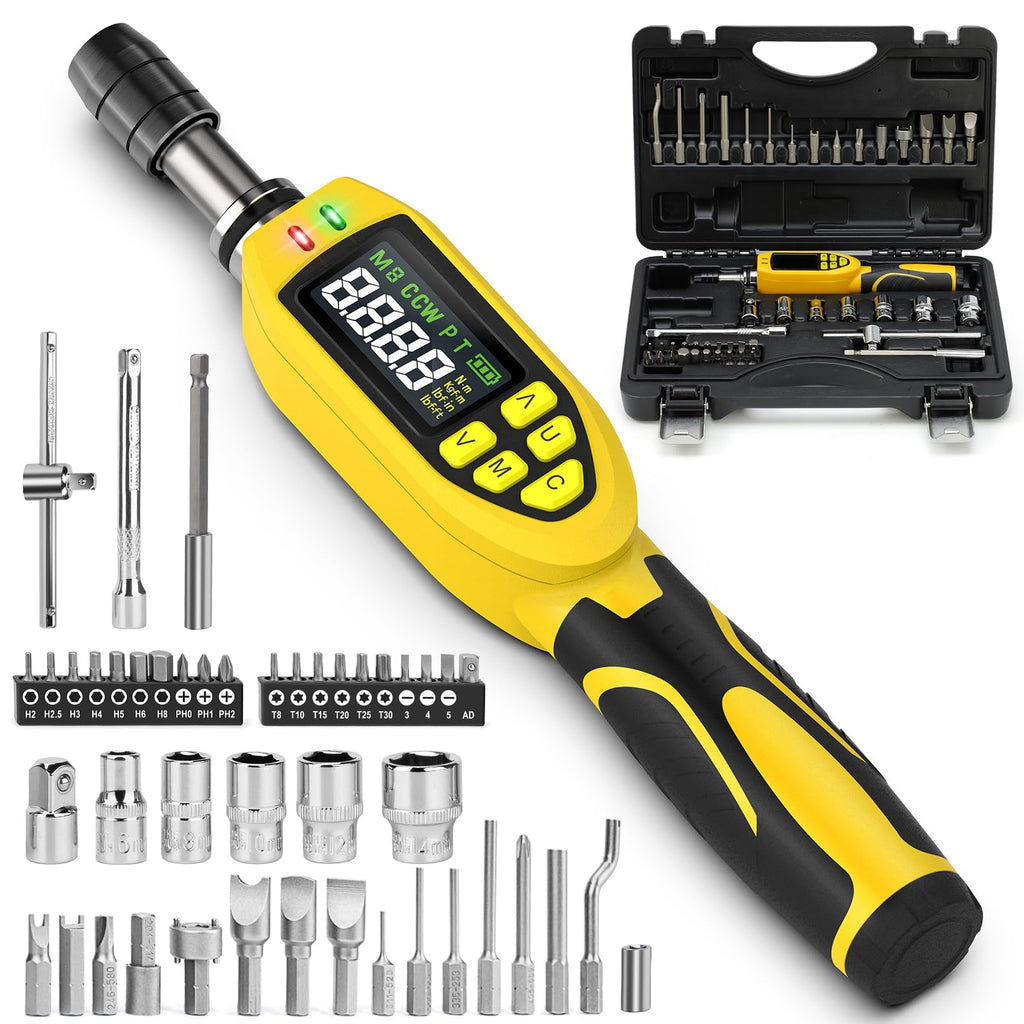 46-Pc Digital Torque Screwdriver Set P903145