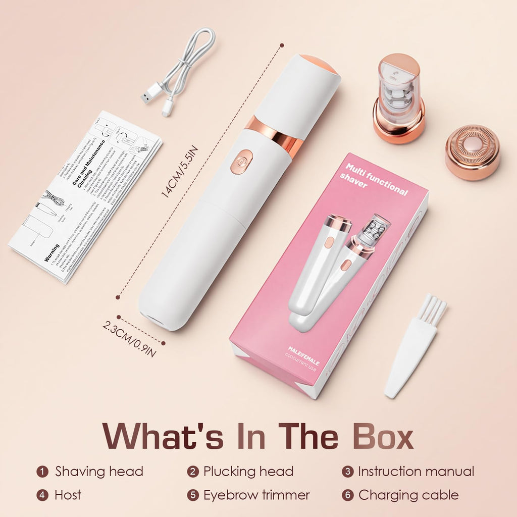 Women Face Epilator White T418