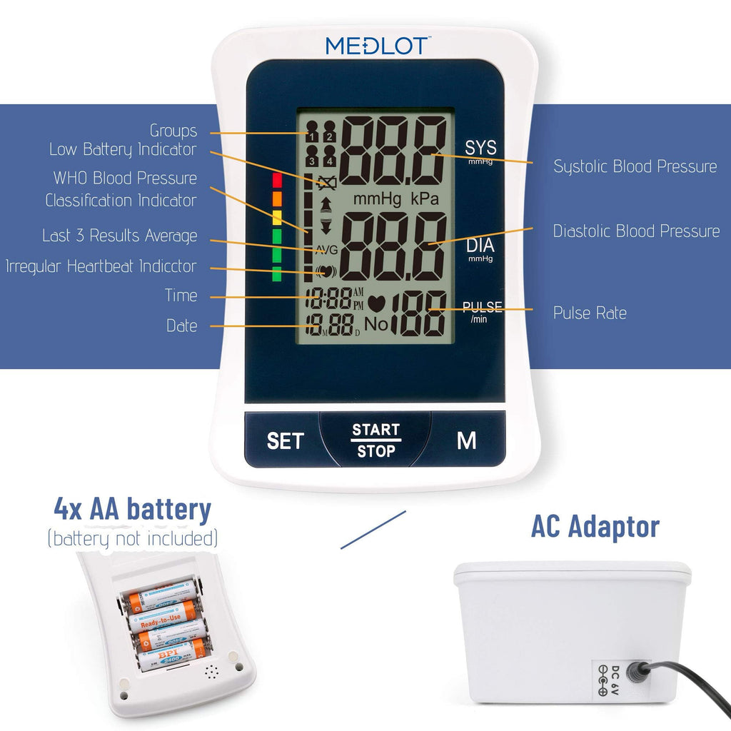 Automatic Upper Arm Blood Pressure Monitor with Large Cuff B760699