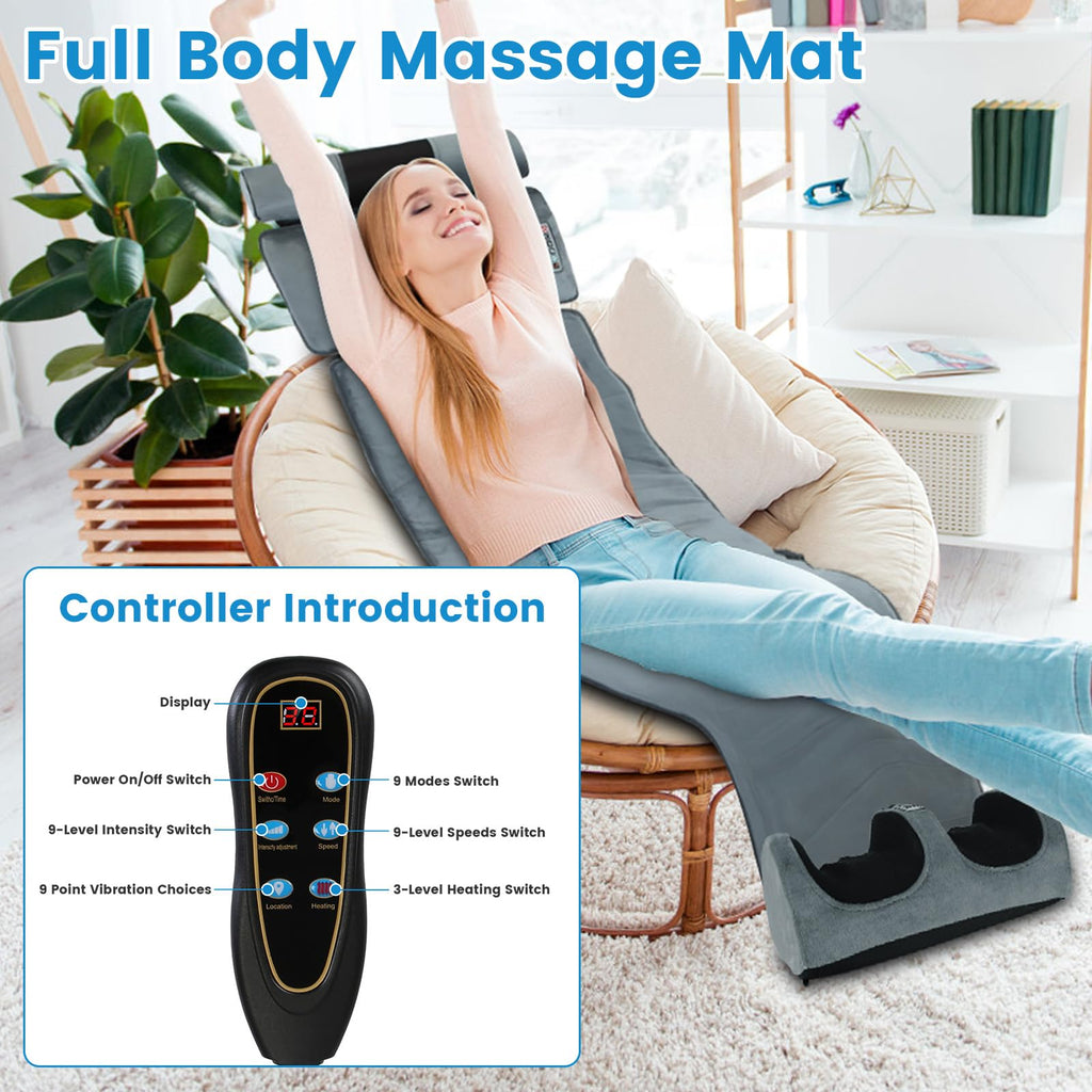 Full Body Massage Mat with Heat U83046