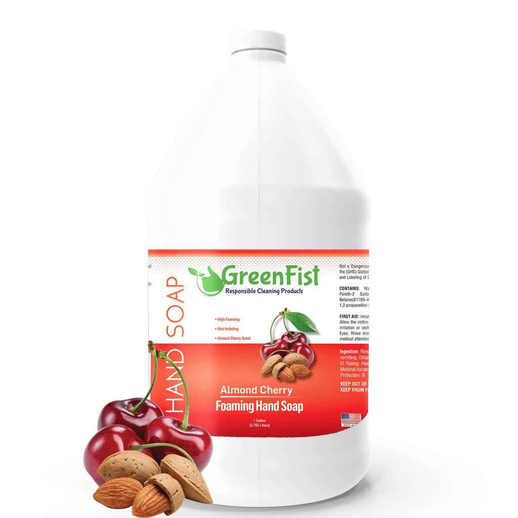 Almond Cherry Scent Foaming Hand Soap Refill 128 ounce V1820