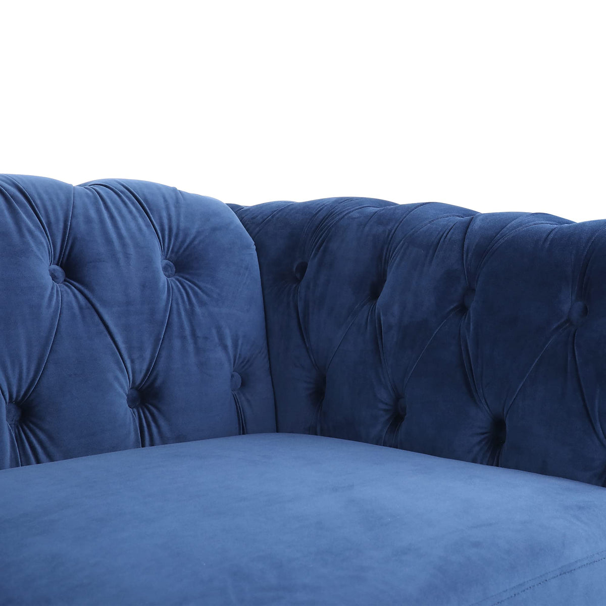 Blue Velvet 3 Seater Sofa F747593