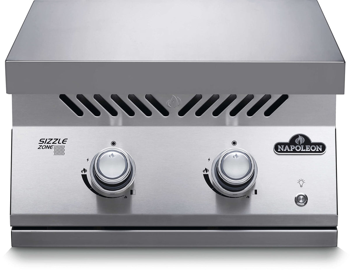 Stainless Steel 18-inch Propane Gas Infrared Drop-In Burner Y23684