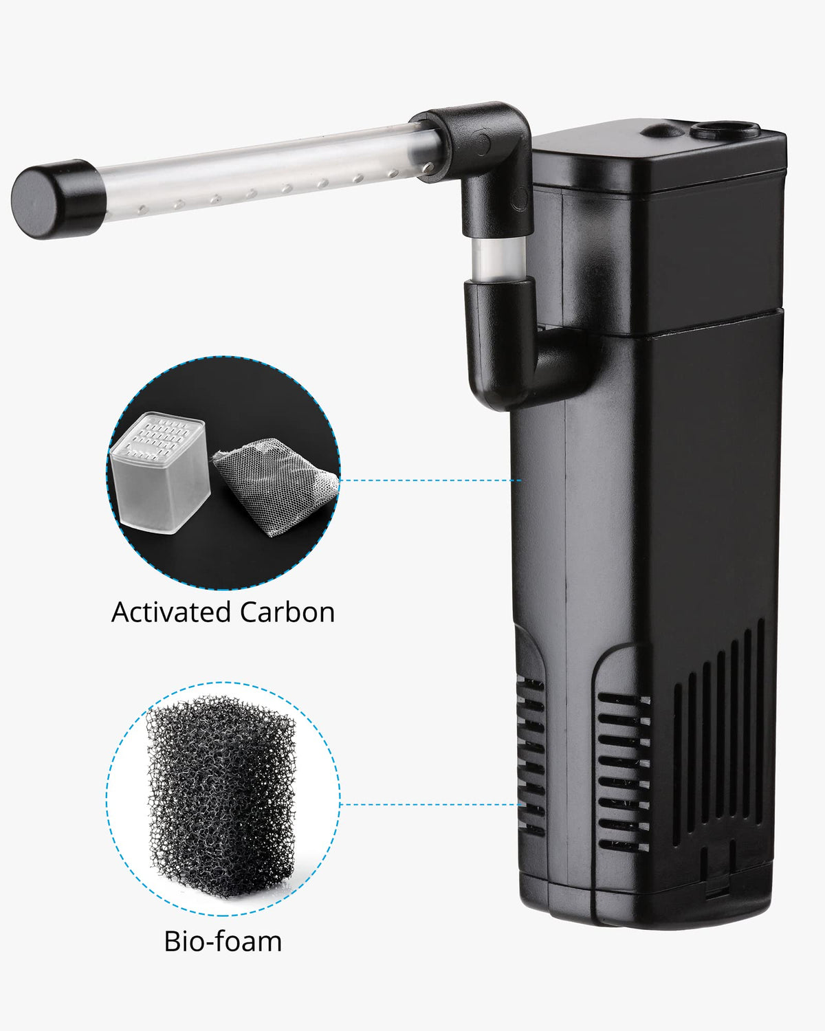 Internal Aquarium Filter up to 5 Gallons H91789