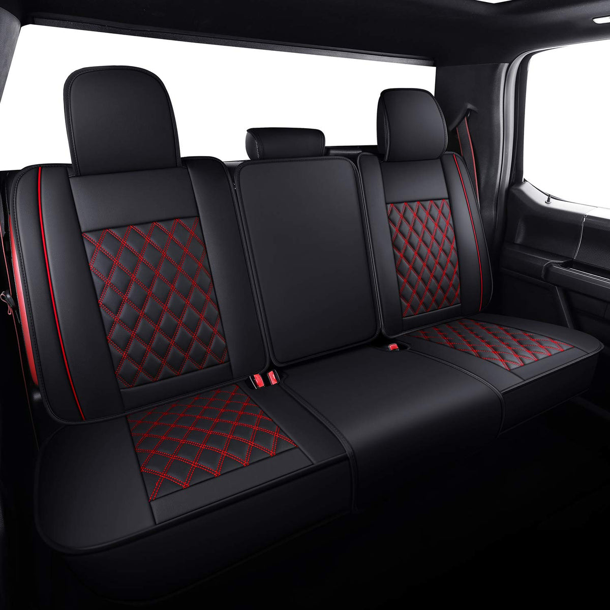 Car Seat Covers Black-Red L782280