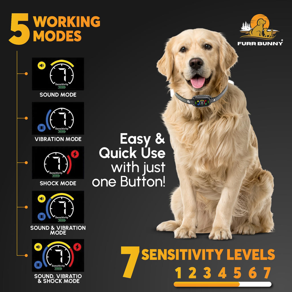 Dog Bark Collar for Medium & Large Dogs I36967