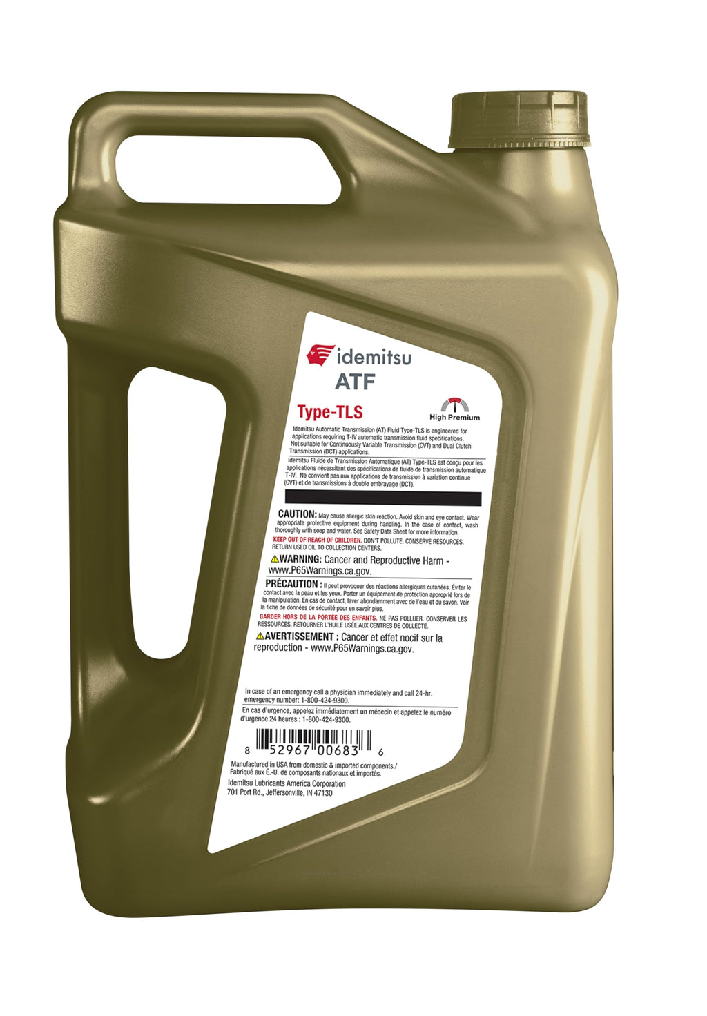 ATF Type TLS Transmission Fluid 5 Quart J378