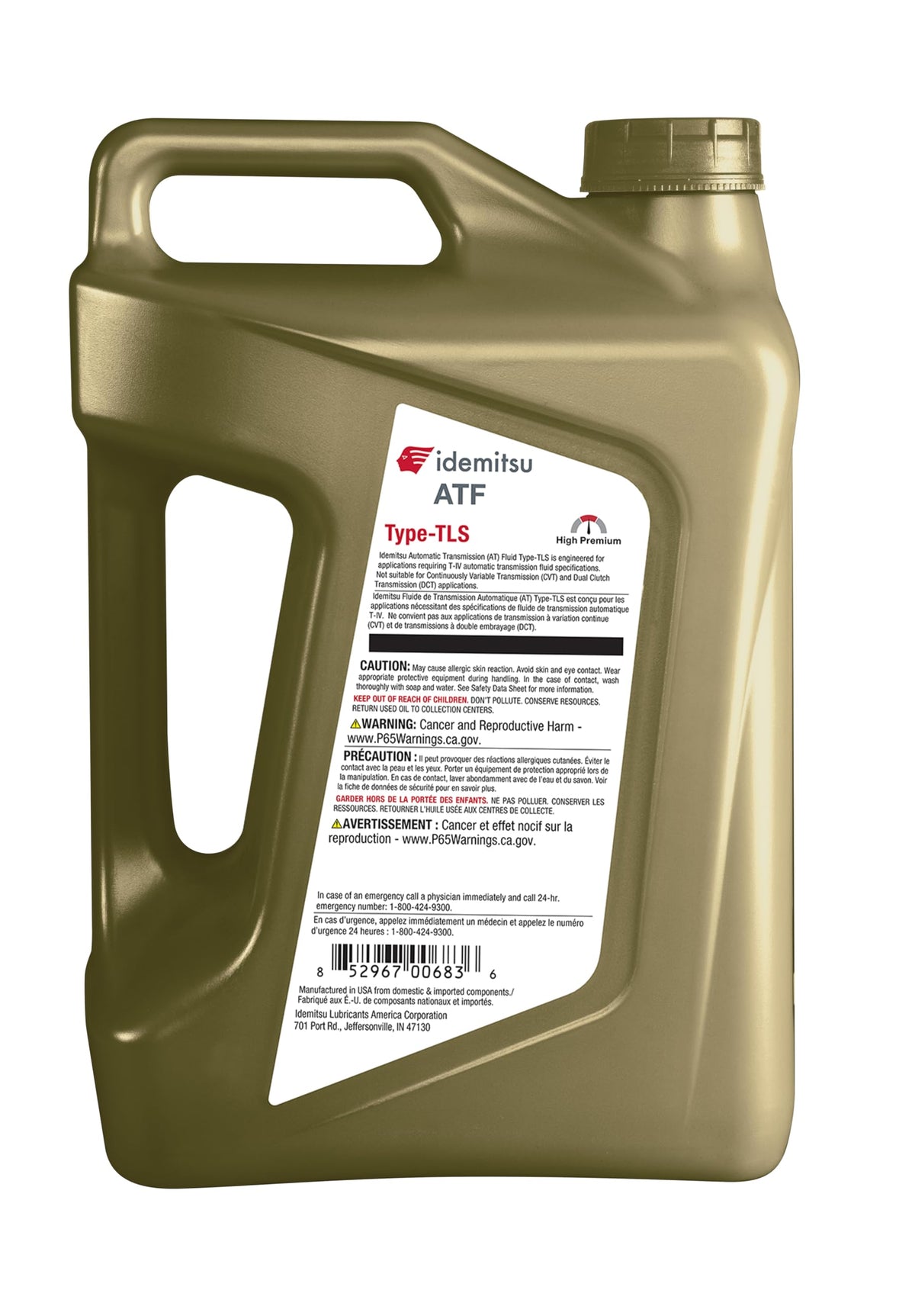 ATF Type TLS Transmission Fluid 5 Quart J378