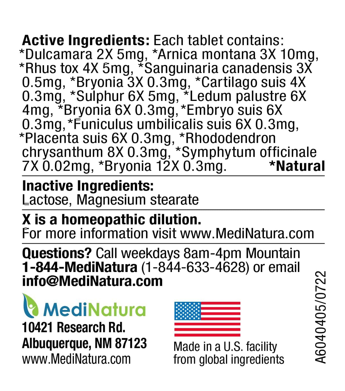 90 Tablets Homeopathic Pet Joint Relief W970
