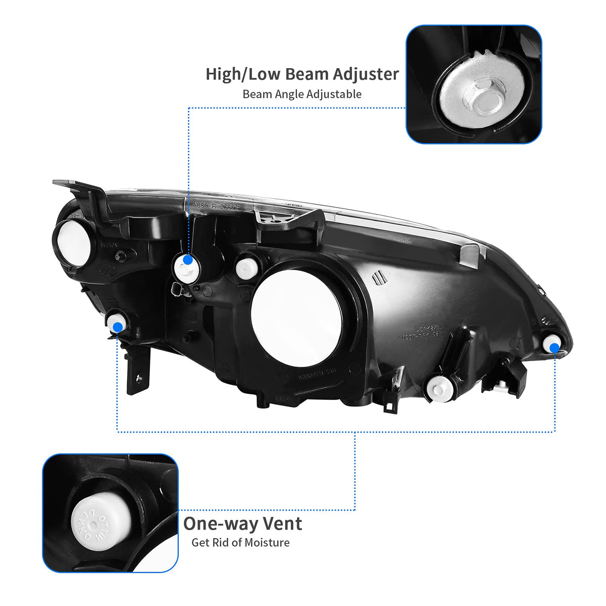 Headlight Assembly Chrome M665964