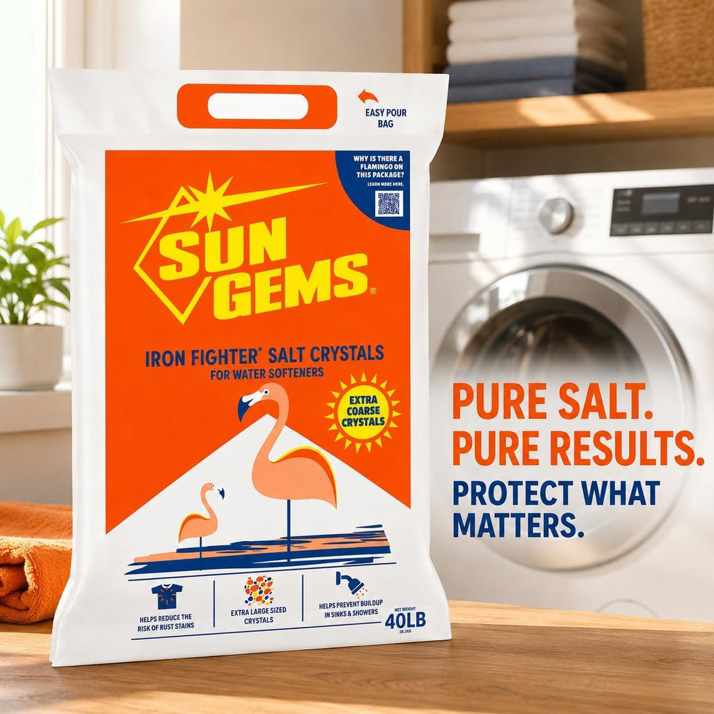 Water Softener Salt Crystals 40 lb Extra Coarse W484