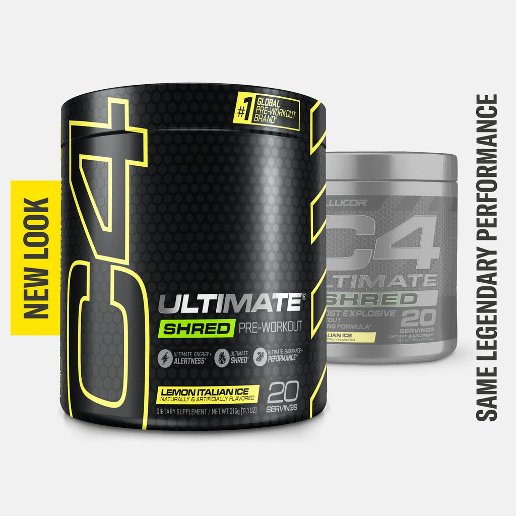 Pre Workout Powder Fat Burner Supplement With Ginger Root Extract 20 Servings S859
