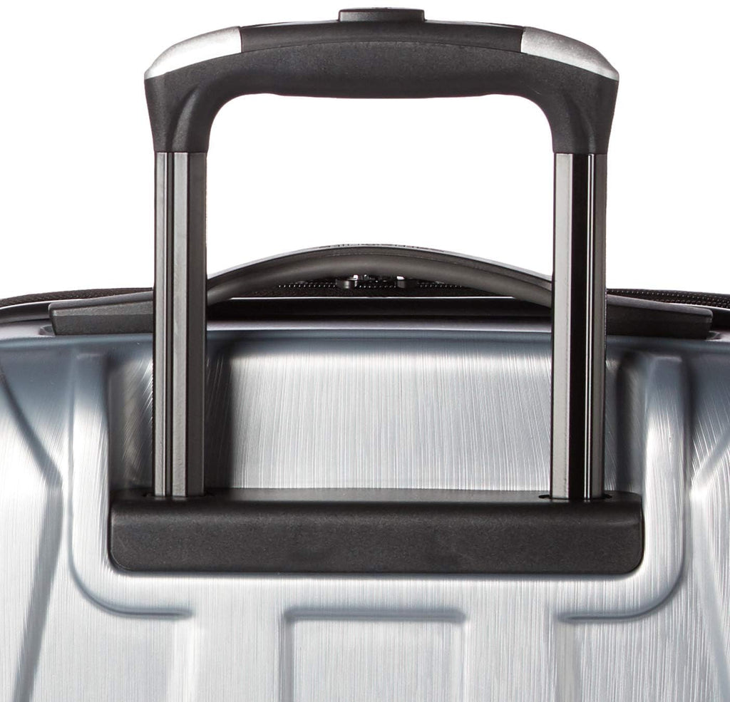 Hardside Expandable Spinner Luggage Silver Carry-On 20-Inch H33067