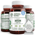 MSM Supplement with Sulfur 1000 mg, 60 Vegan Tablets N483102