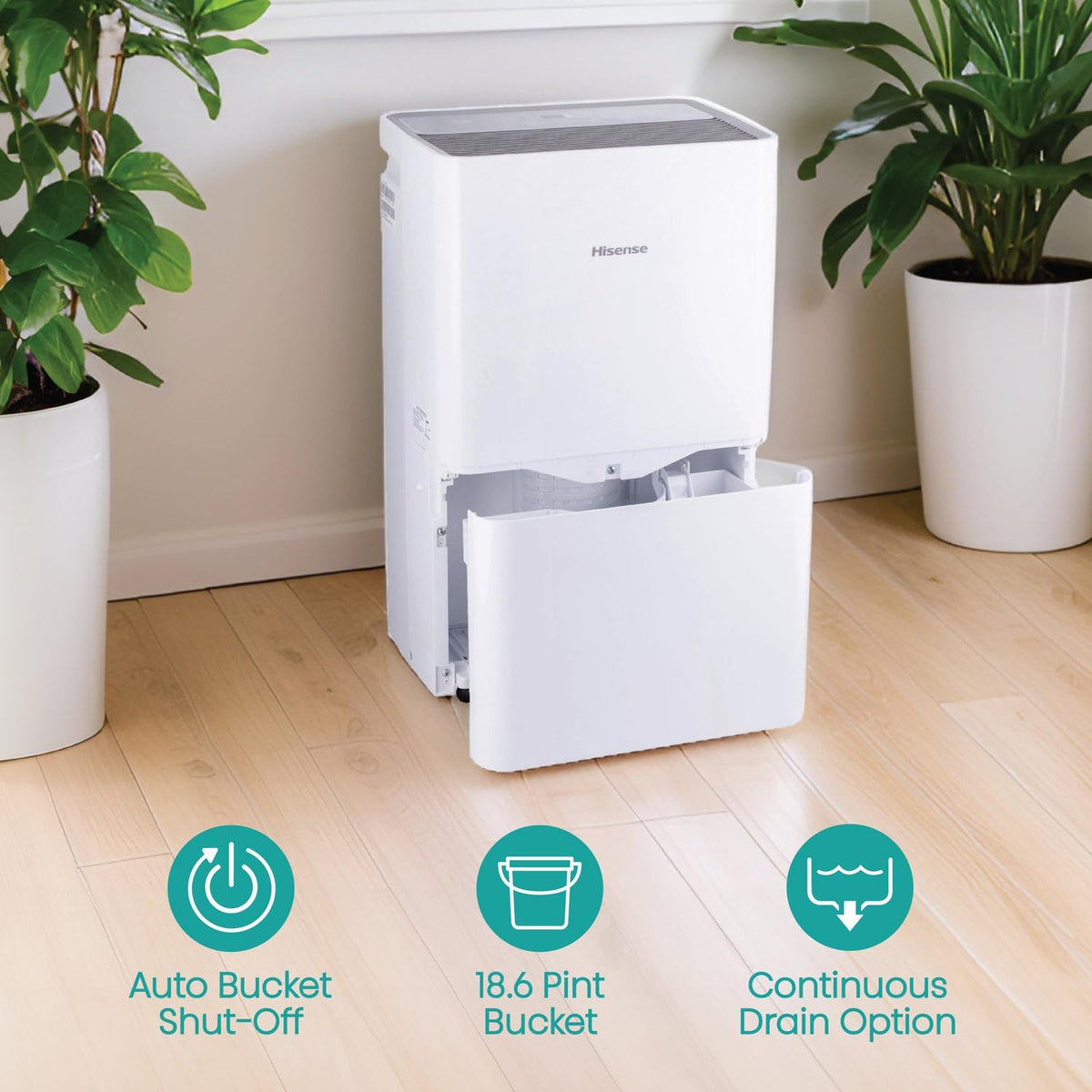 50-Pint Portable Dehumidifier T466680