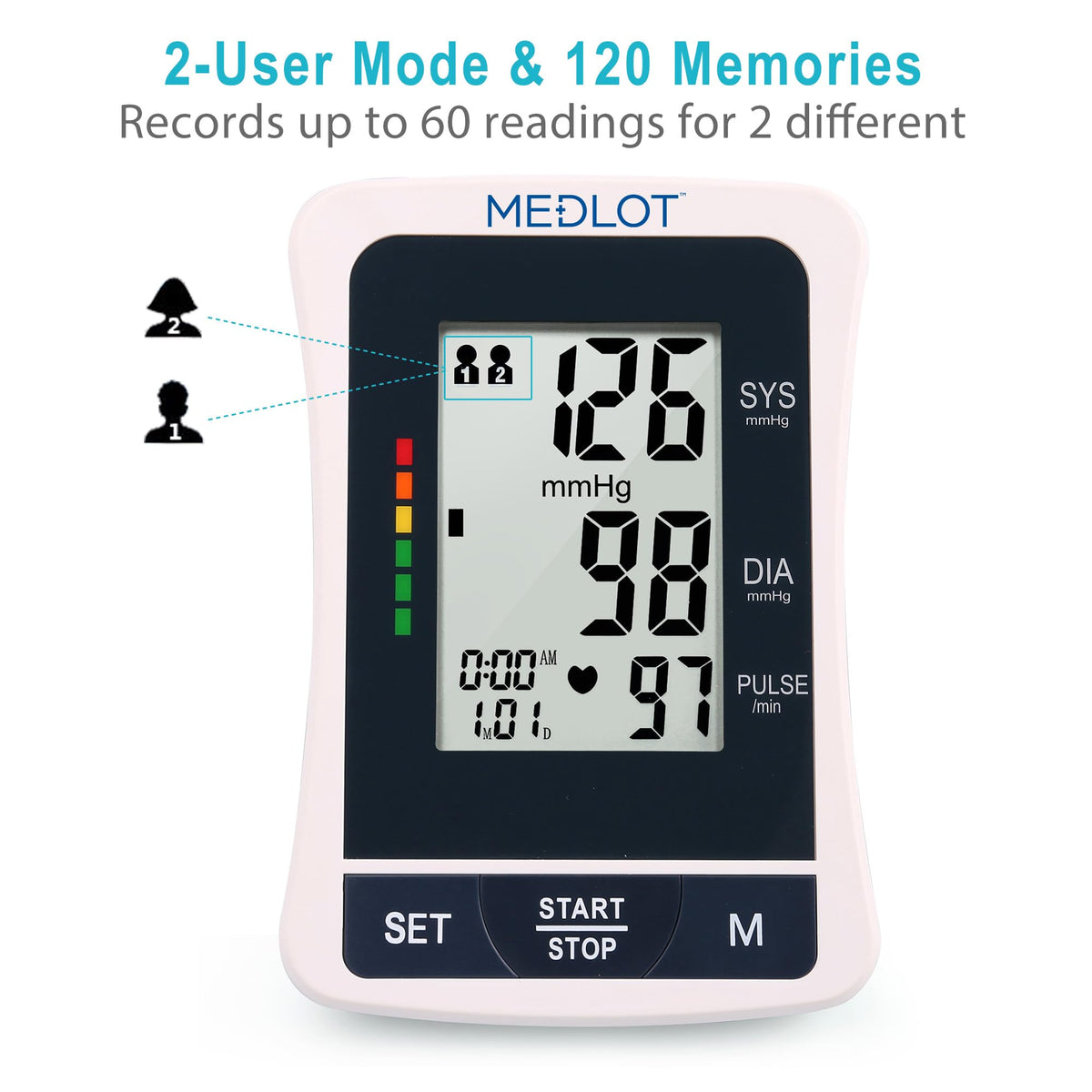 Automatic Upper Arm Blood Pressure Monitor with Large Cuff B760699