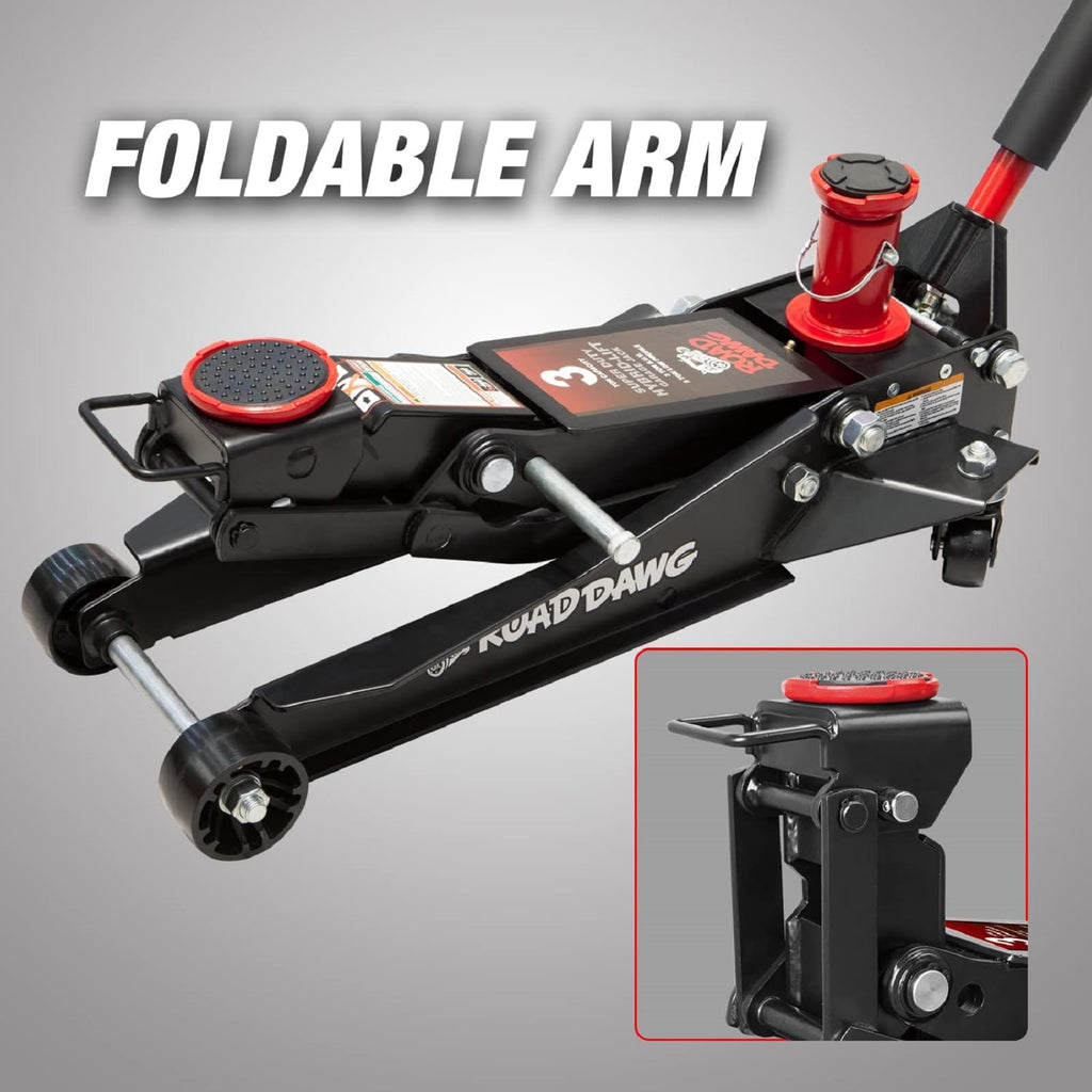 3 Ton Foldable Hydraulic Floor Jack K4893