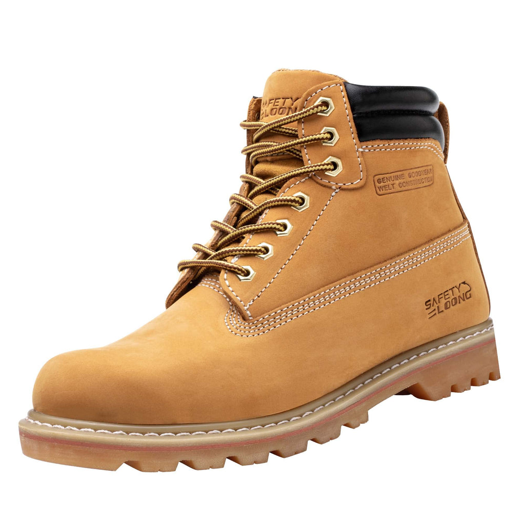 Soft Toe Waterproof Leather Work Boots H919876