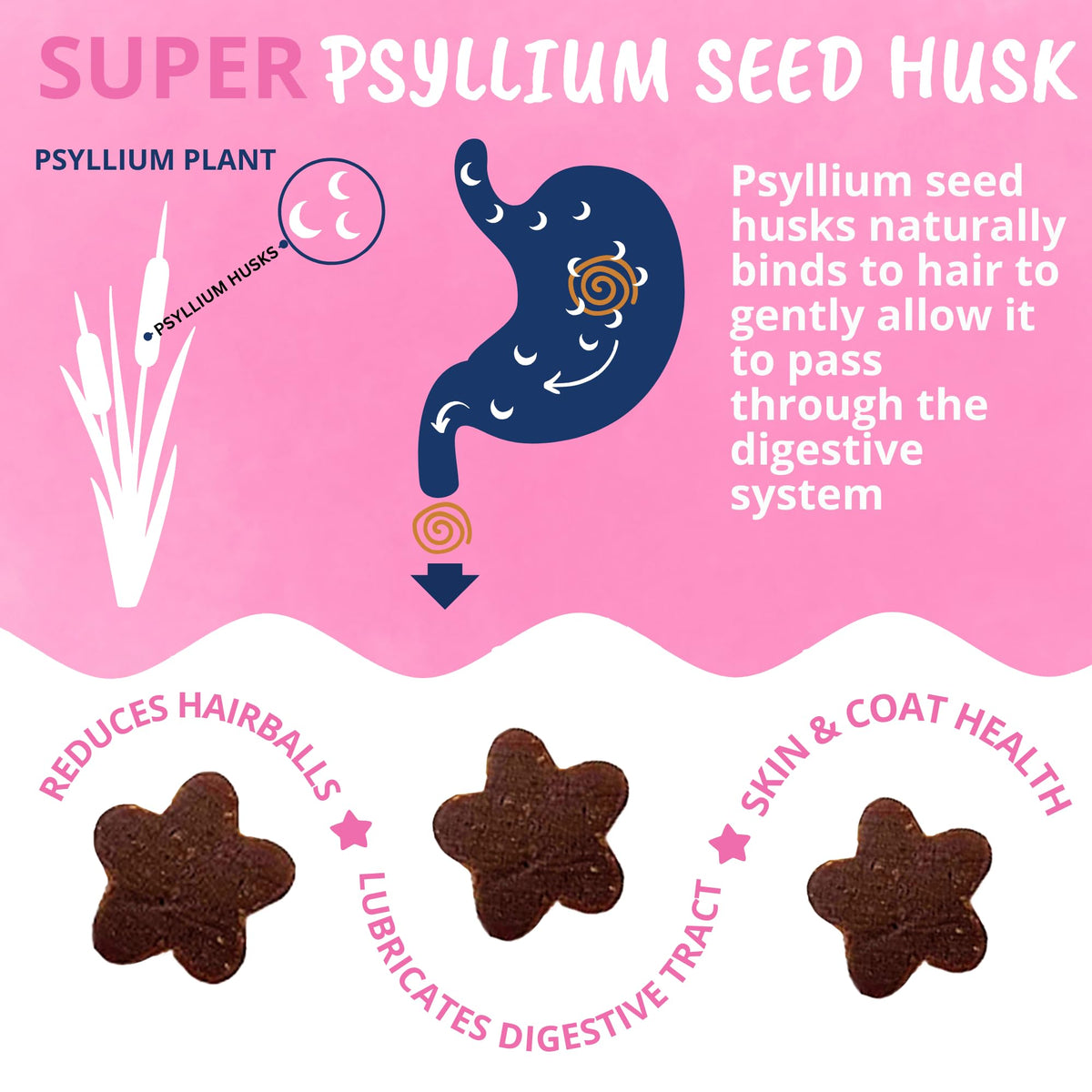 Star Shaped Soft Chews for Cats V8970