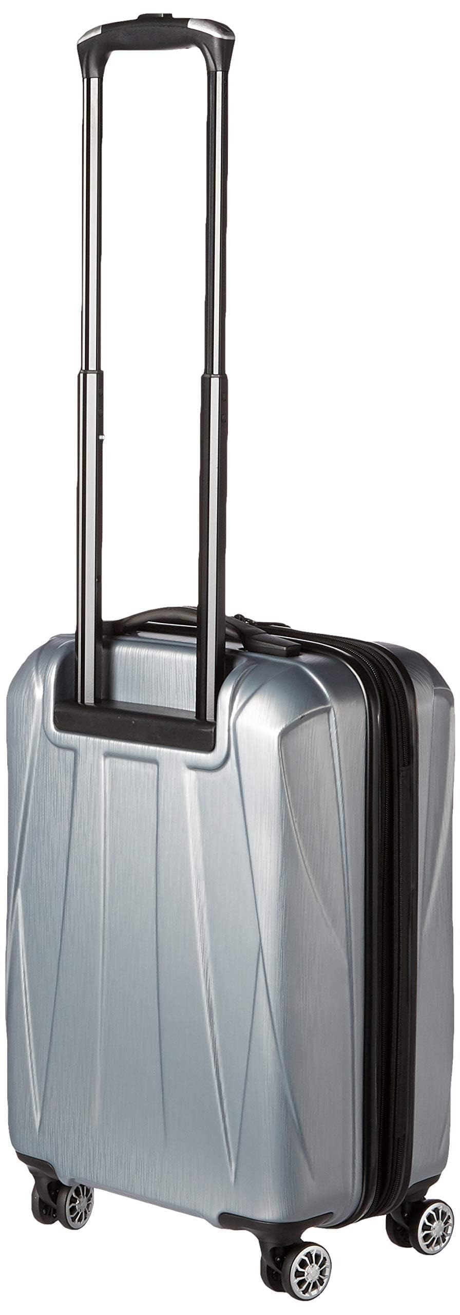 Hardside Expandable Spinner Luggage Silver Carry-On 20-Inch H33067