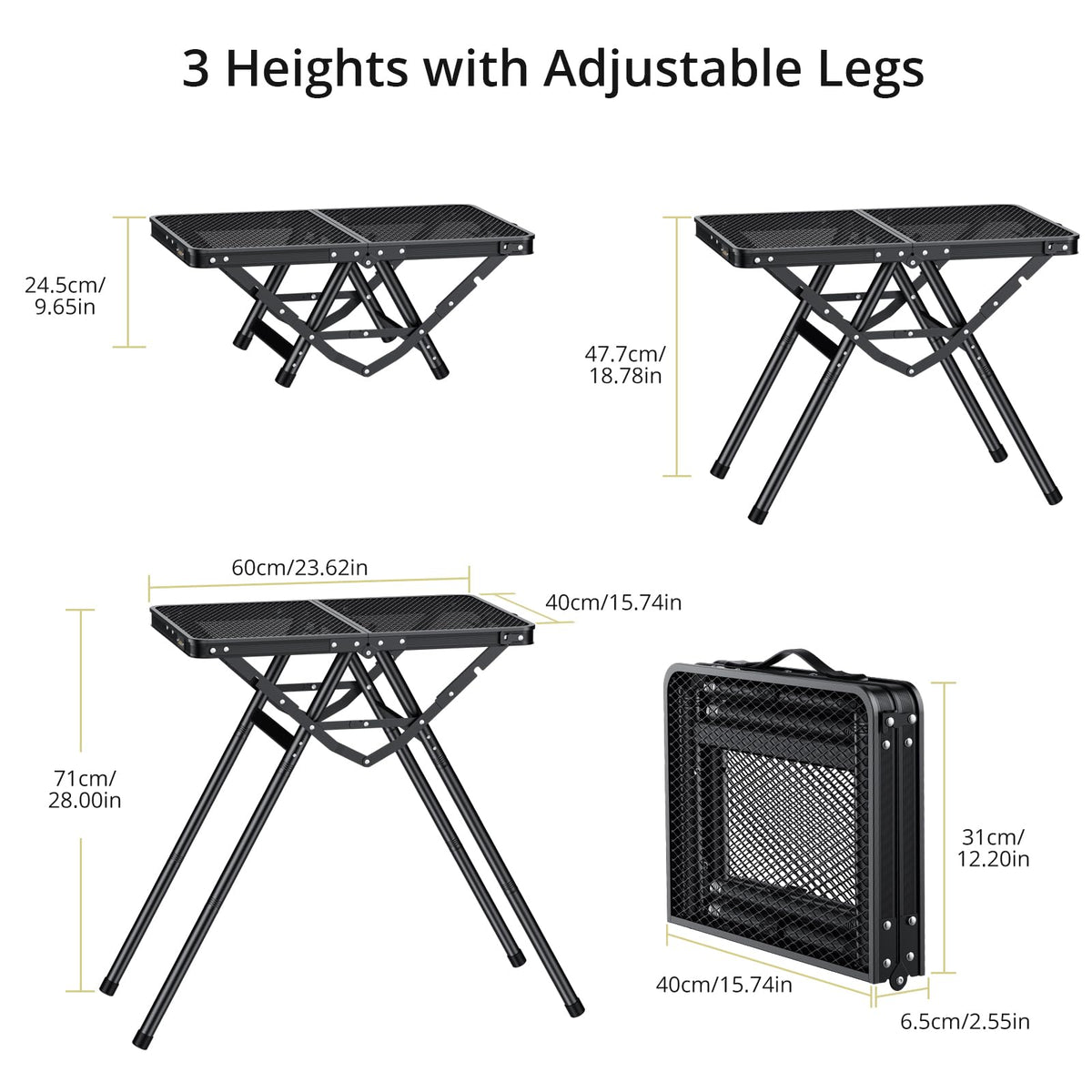 2ft Folding Grill Table C44976