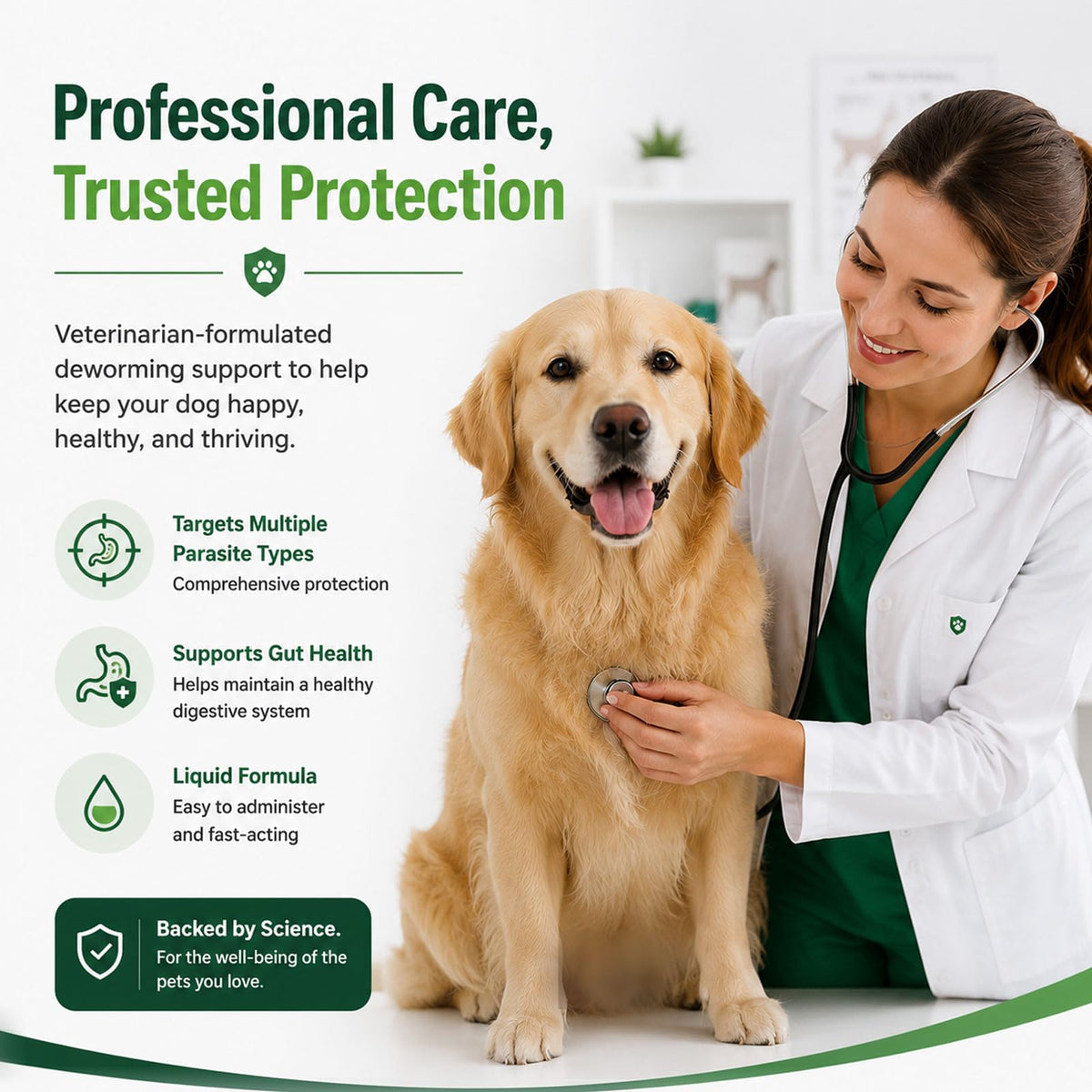 Liquid Broad Spectrum Dog Dewormer 120ml N5755