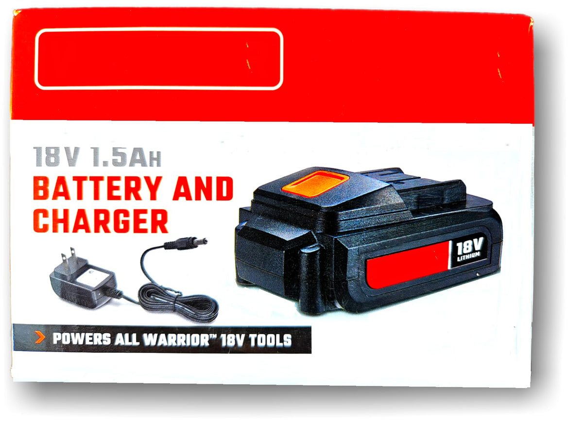 18V Replacement Battery and Charger Kit with 3/8" Cordless Drill P82483