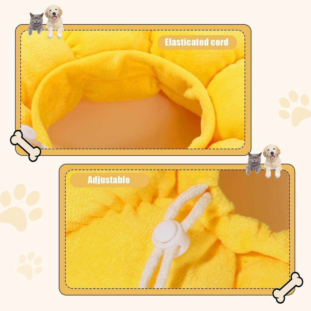 Soft Dog Cone for Dogs and Cats, Adjustable Dog Collar Alternative A461