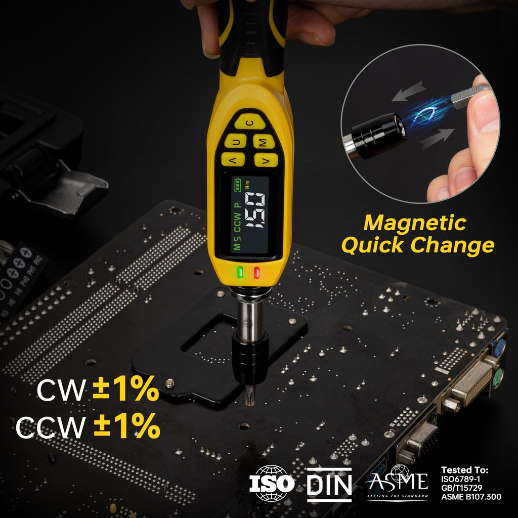 46-Pc Digital Torque Screwdriver Set P903145