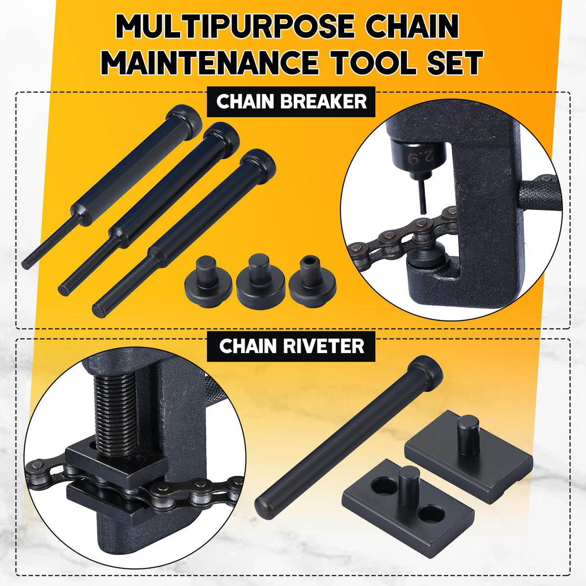 Motorcycle Chain Breaker Tool Kit Z33250