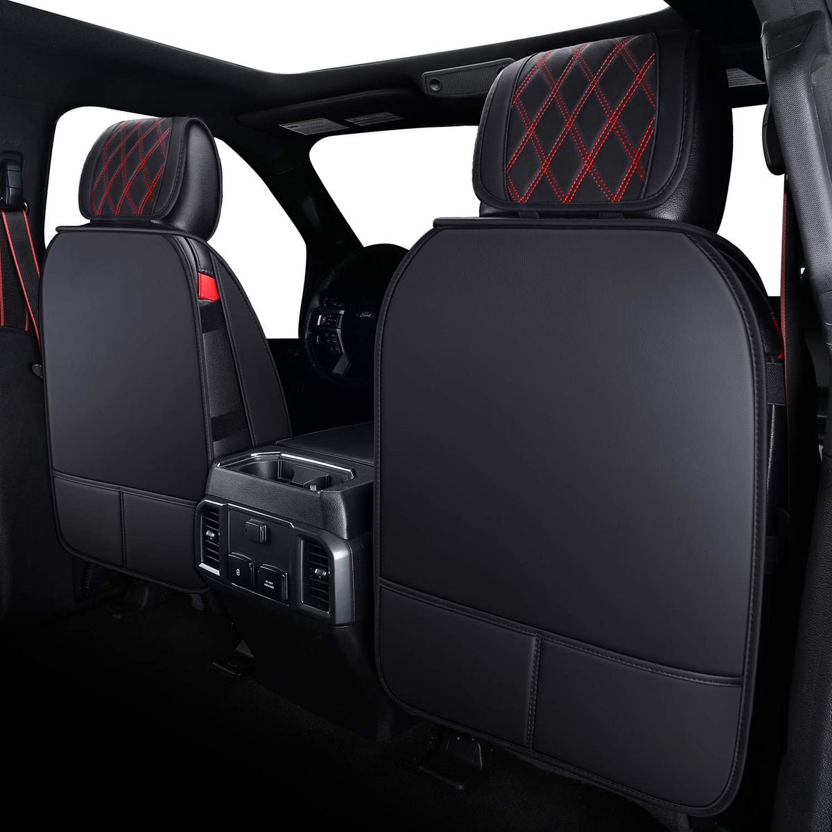 Car Seat Covers Black-Red L782280