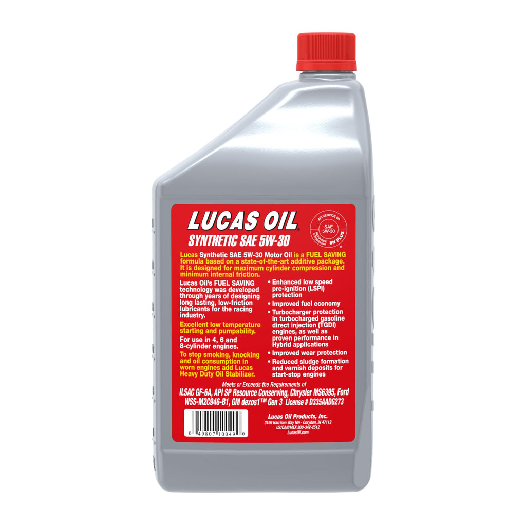 Full Synthetic SAE 5W-30 Motor Oil 1 Quart H958