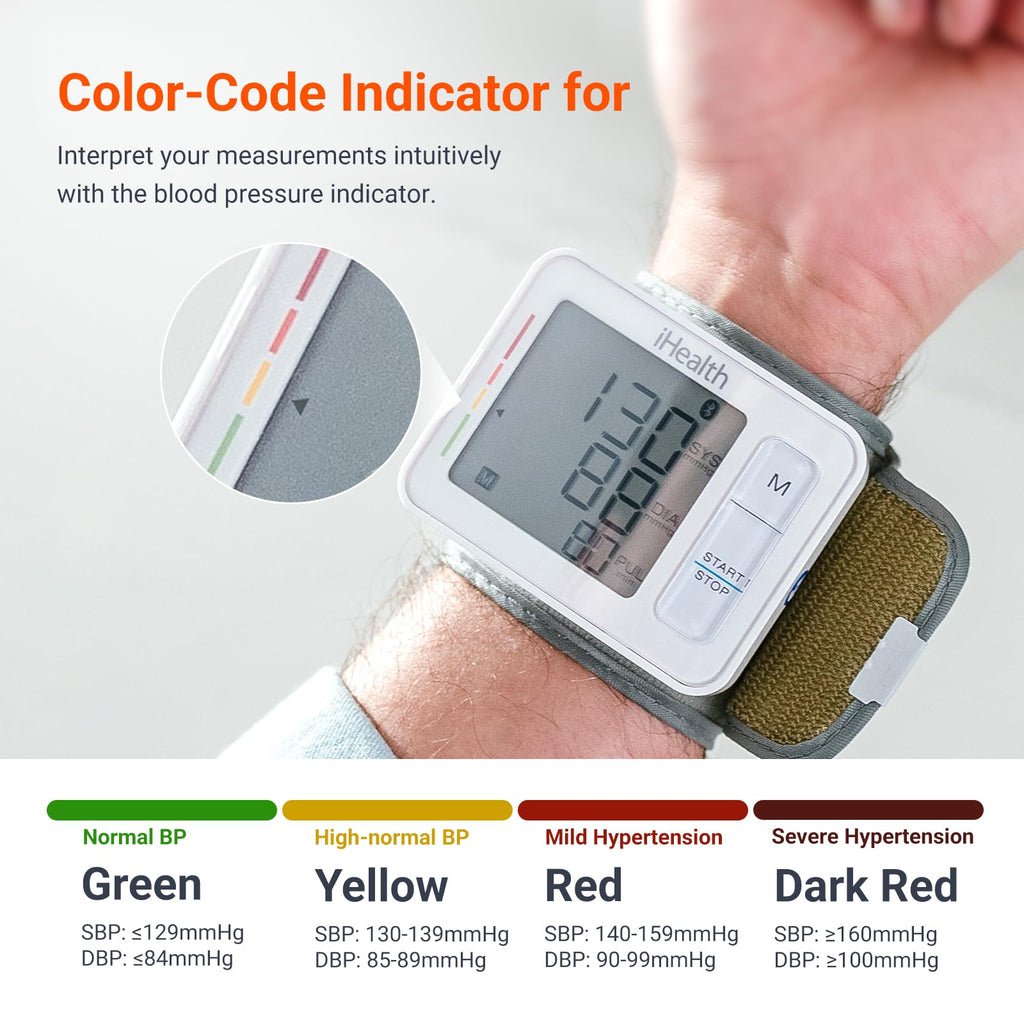 Wrist Blood Pressure Monitor with App Z24029