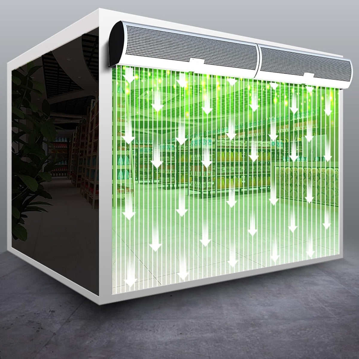 Wall-mounted Air Curtain Fan G2577