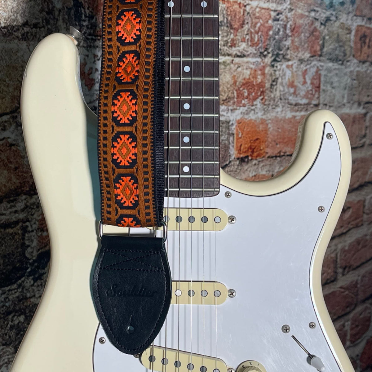 Handmade Fabric Bass Strap P566