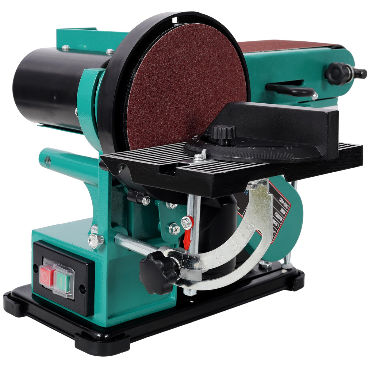 4" x 36" Belt Sander 6" Disc Polisher Grinder Q314