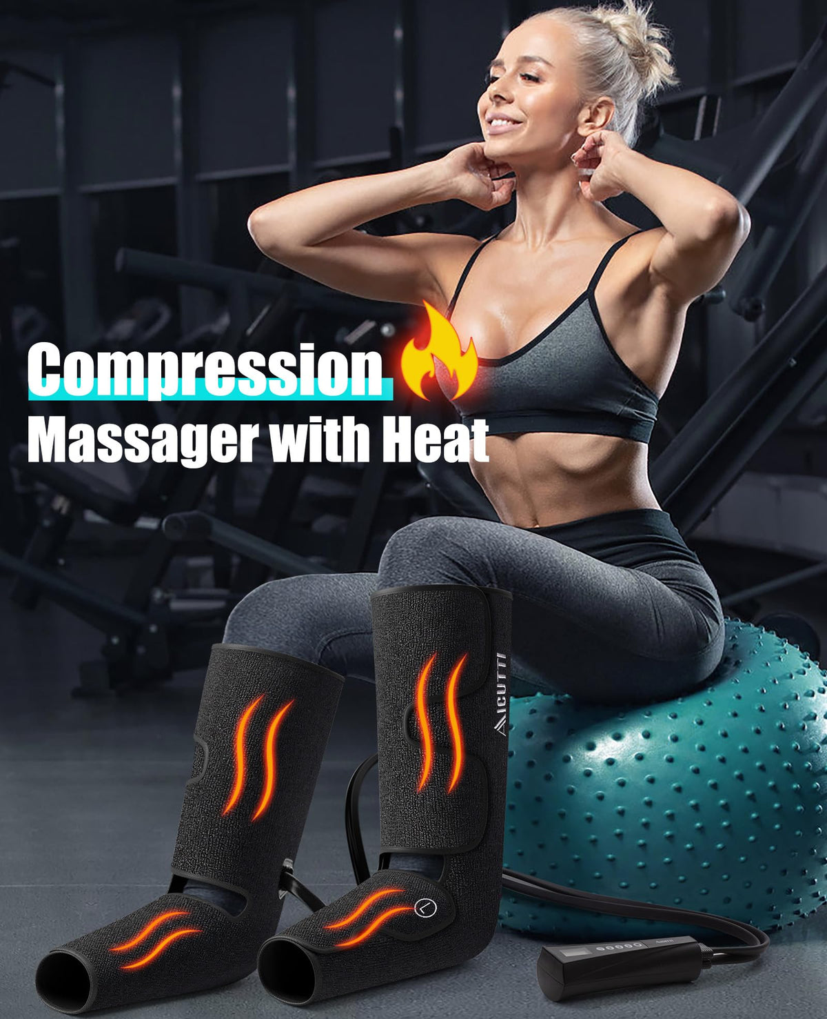 Full Leg Massager with Heat U727513