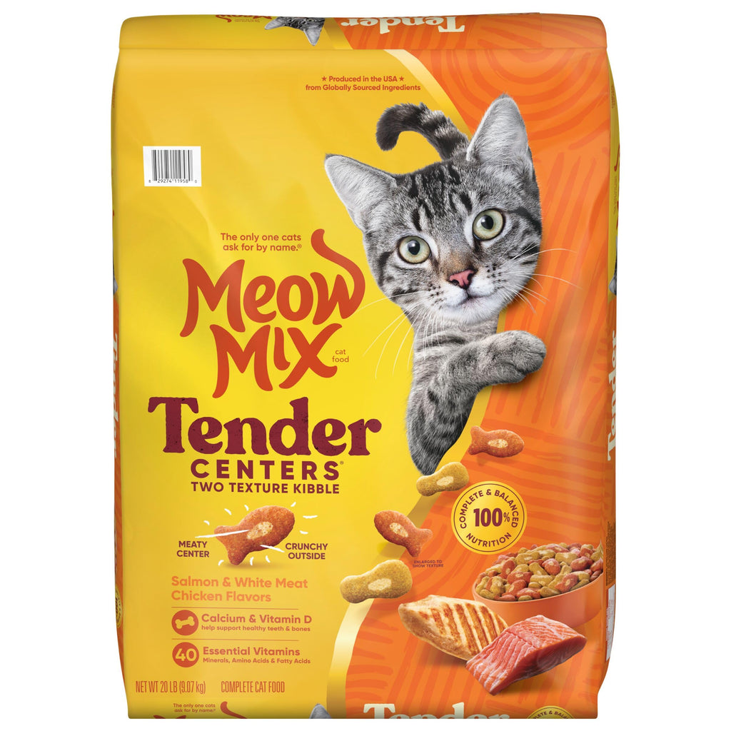 Salmon & White Meat Chicken Flavors 20 lb. Bag S86347