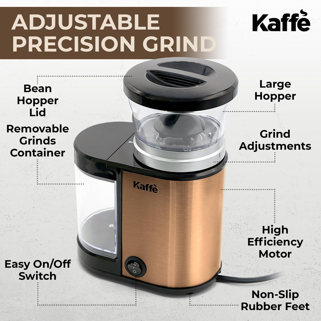 Electric Burr Coffee Grinder 5.5oz Adjustable R6381