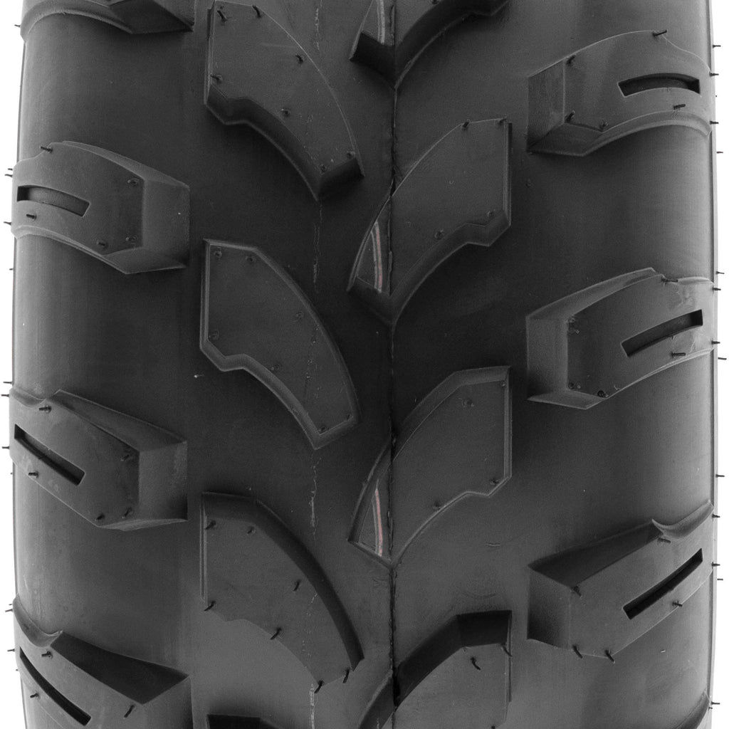 Set of 4 Off-Road ATV Tires 18x7-8 Front & 18x9.5-8 Rear 6 Ply Tubeless K84663