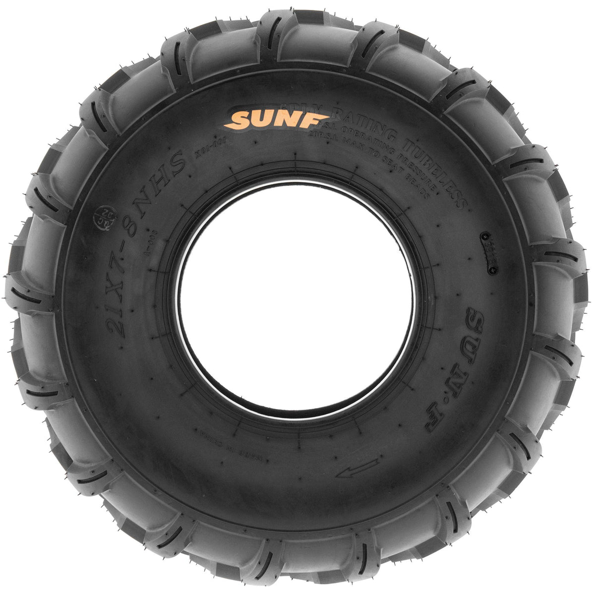 Set of 4 Off-Road ATV Tires 18x7-8 Front & 18x9.5-8 Rear 6 Ply Tubeless K84663