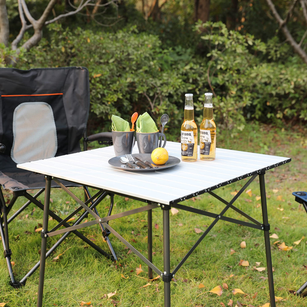 Lightweight Aluminum Folding Table X7459