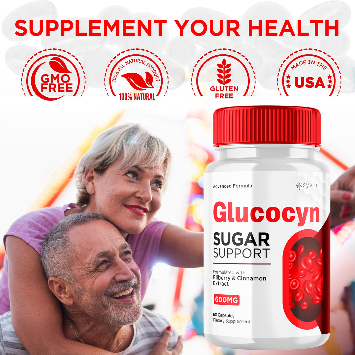 Glucocyn Capsules 300 Capsules C161
