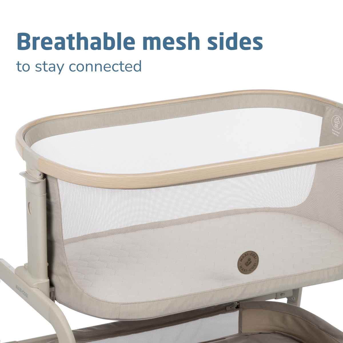 Baby Bassinet Bedside Sleeper with Storage Basket C9168