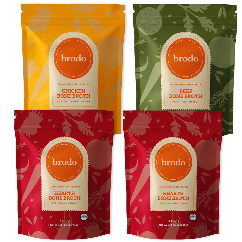 Bone Broth Variety Pack 4 x 25 oz I945