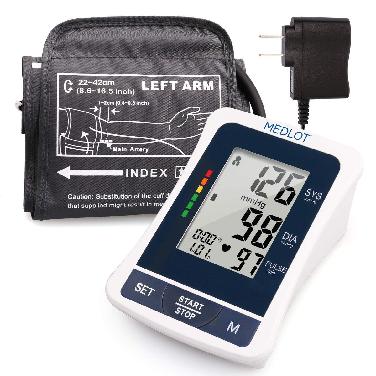 Automatic Upper Arm Blood Pressure Monitor with Large Cuff B760699