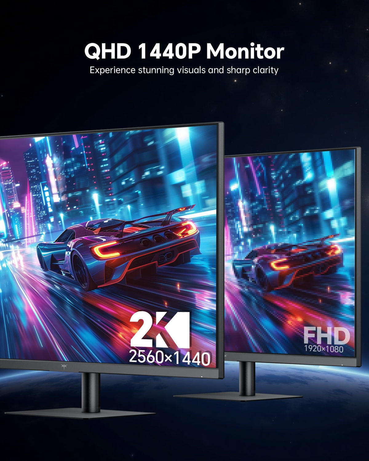 32 Inch 2K IPS 1440p Monitor with HDR10 E9659