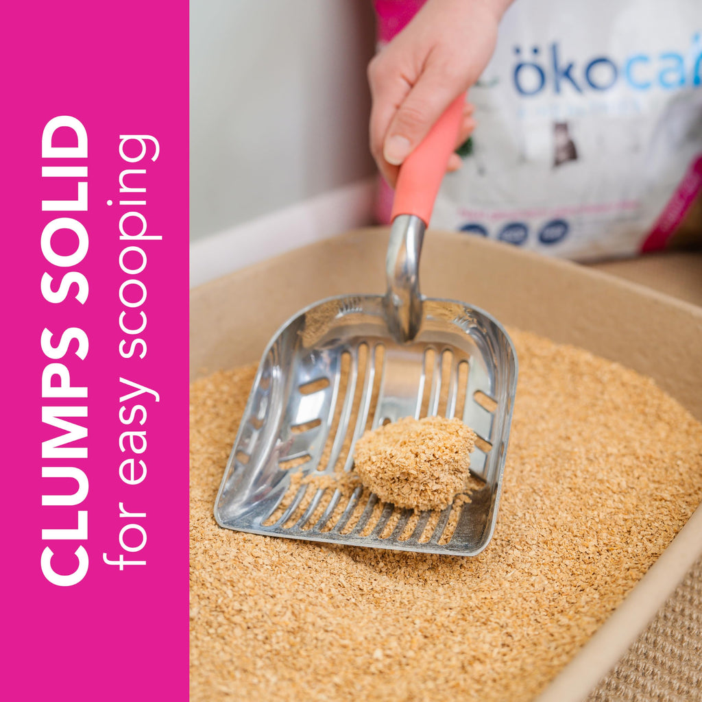 Super Soft Wood Clumping Cat Litter, Unscented, 14 pounds I69400